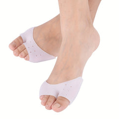 2pairs Silicone Foot Tip Cover Soft Anti-wear Toe Separator