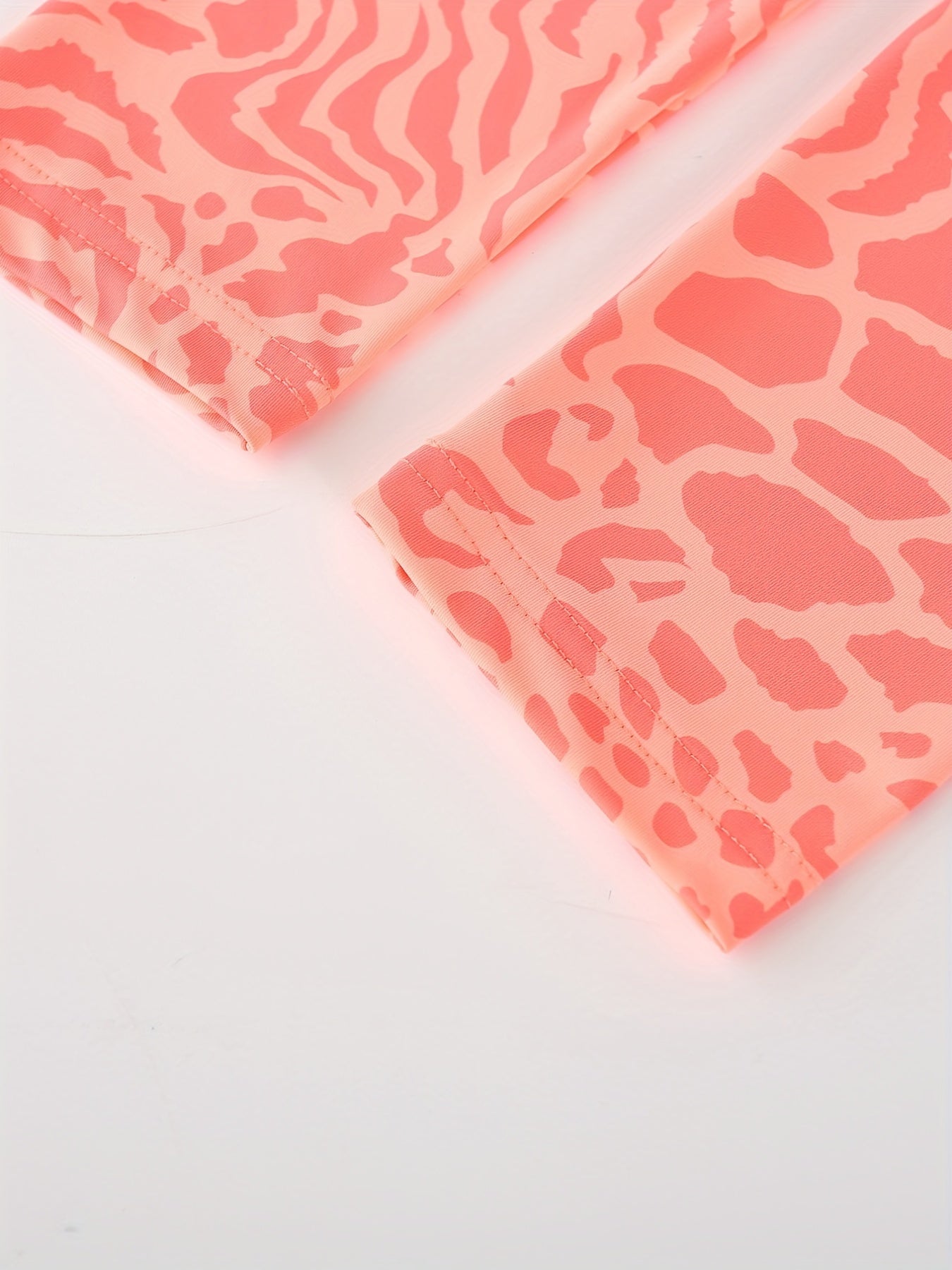3pcs Leopard Leggings For Girls High Stretch Tight Pants