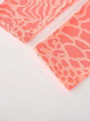 3pcs Leopard Leggings For Girls High Stretch Tight Pants