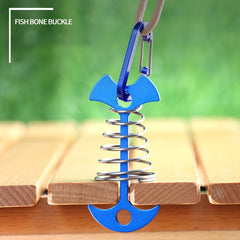 Aluminum Fishbone Tent Pegs - 1pc
