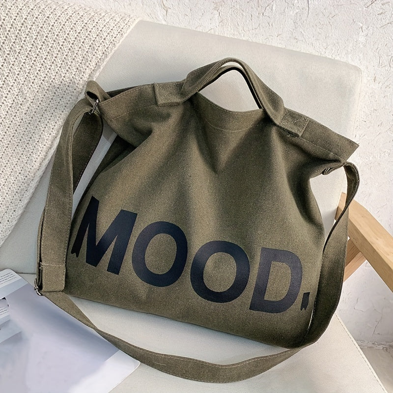 Large Canvas Handbag for Work & Office