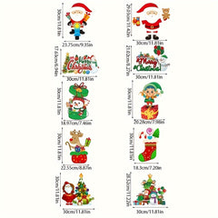 1pc Christmas Door Hanging Decoration Indoor/Outdoor