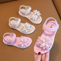 Girls Breathable Open Toe Sandals Lightweight Anti Slip Comfort Sandals
