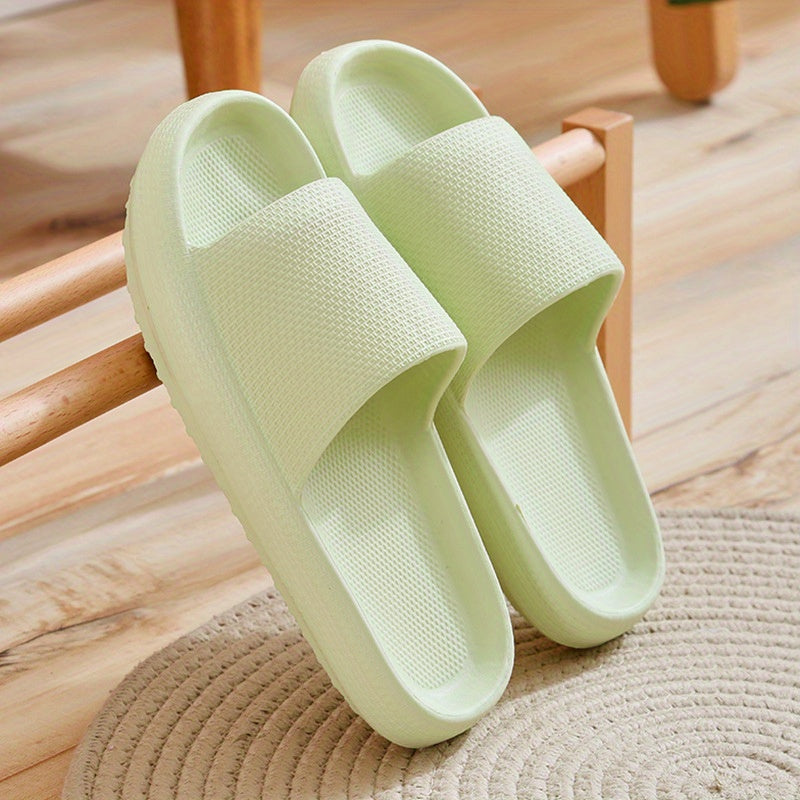 Men's Cloud Slides Pillow Slippers Lightweight Open toe Shoes
