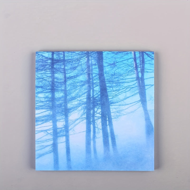 Maiden Heart Sticky Notes 50 Pages Landscape Style Notepad