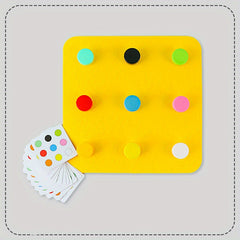 Montessori Felt Matching Game Educational Material