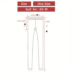Plush Lined Winter Tights for Women
