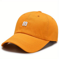 3D Embroidery Baseball Cap Candy Cotton Dad Hats