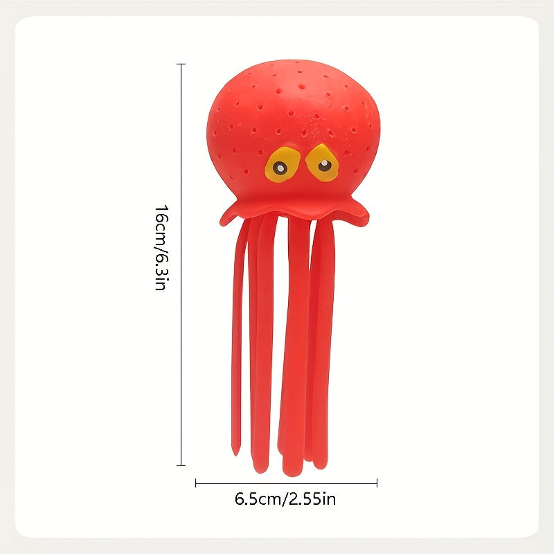 5pcs Octopus & Jellyfish Water Balls Sensory Bath Toys