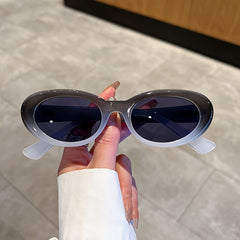 Boho Classic Oval Sunglasses Sunscreen Glasses Unisex Shades