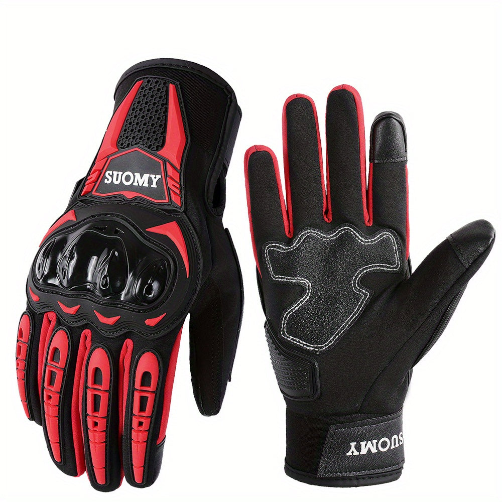 Snowmobile Skiing Touch Screen Motorcycle Gloves for Men & Women