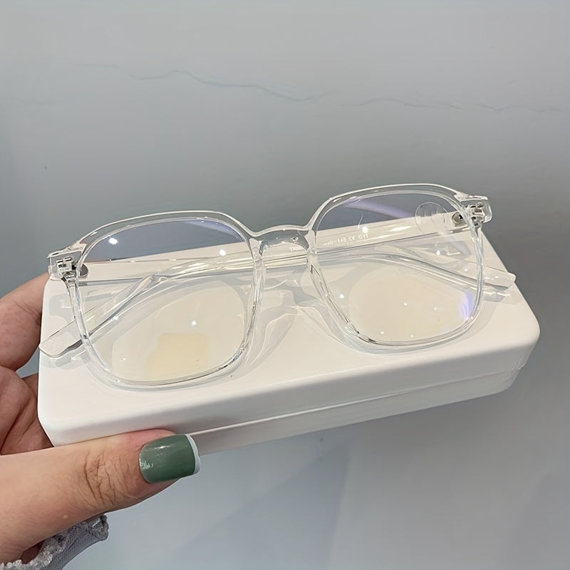 Oversize Frame Light Blocking Glasses for Women Unisex