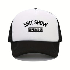 Mesh Baseball Cap Curved Brim Sunshade Summer Hat Men Women