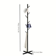Iron Branch Coat Rack 7 Branch Hooks Optional Disassembly Assembly
