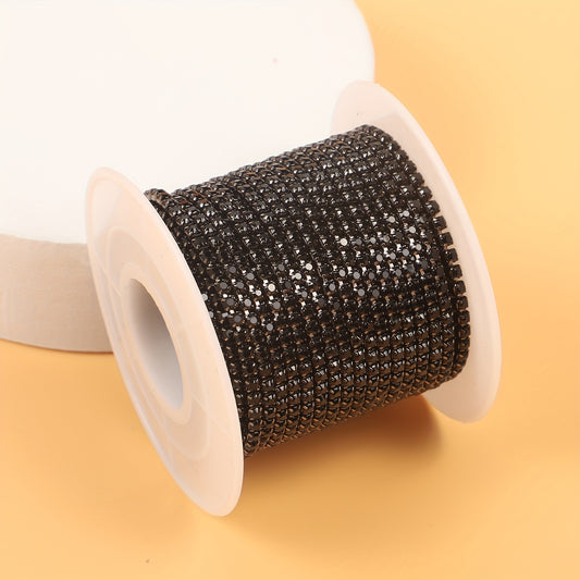 2mm 450cm Rhinestone Chain For Clothing Shoes Hats Bags Jewelry DIY