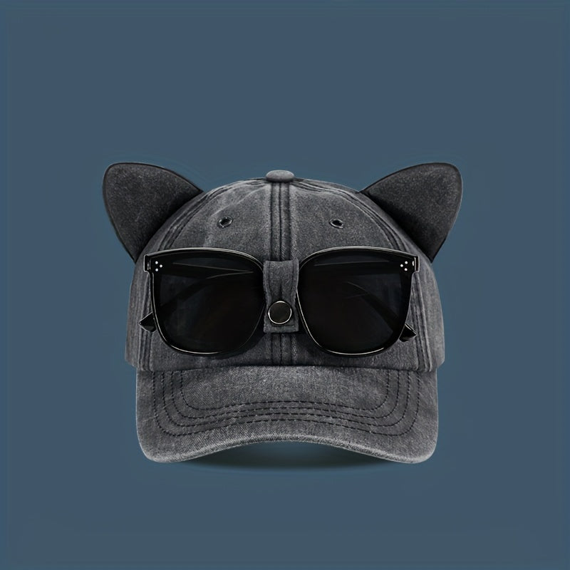 Aviator Sunglasses Baseball Cap Sun Hat