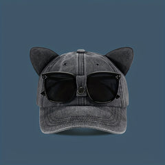 Aviator Sunglasses Baseball Cap Sun Hat