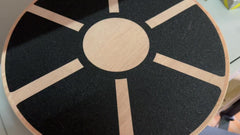 Wooden Wobble Balance Board for Core Training Exercise