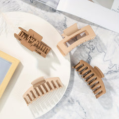 Matte Claw Hair Clip - Strong Grip Hair Clip for Women
