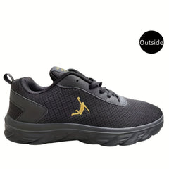 Men's Mesh Breathable Casual Running Shoes Anti-slip Comfortable Walking Shoes