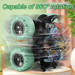 Rotatable 4WD Inertial Stunt Off-road Vehicle Model Boy Toy Car