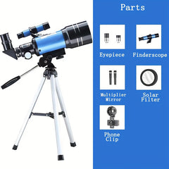 Portable 30070 Telescope 150x Magnification 70mm