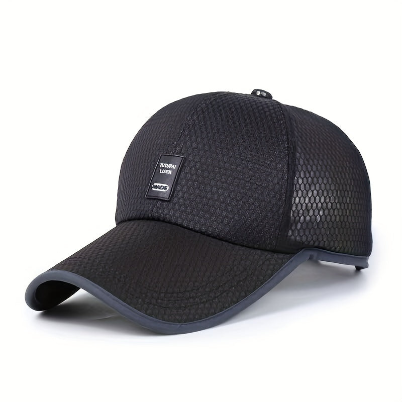 Summer Baseball Cap Breathable Sunshade Hat Gauze Cap