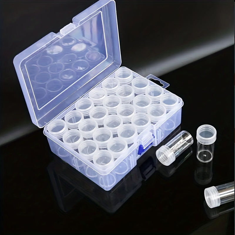 Plastic Storage Box for Beads and Nail Art Accessories
