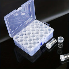 Plastic Storage Box for Beads and Nail Art Accessories
