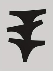 3pcs High Stretch Women's Seamless Active Briefs