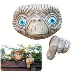 ET Alien Outdoor Wall Tree Hanging Decor Resin Crafts Ornaments