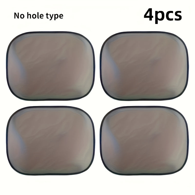 2pcs Car Side Window Sunshade Stickers Heat Insulation for Most Cars