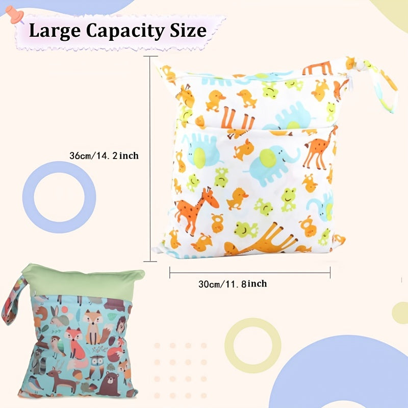 Waterproof Pocket Bag for Baby Cloth Diapers Swimsuit Yoga Gym