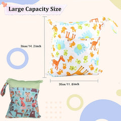 Waterproof Pocket Bag for Baby Cloth Diapers Swimsuit Yoga Gym