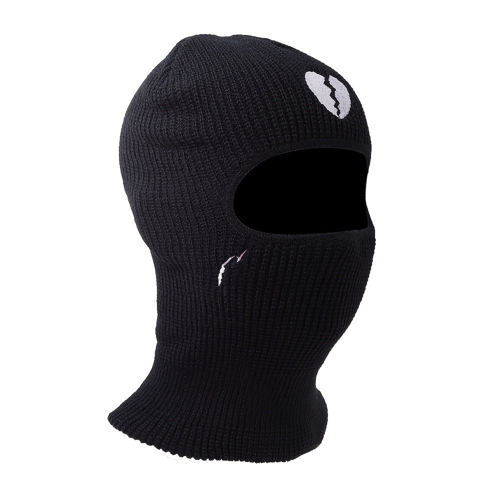 Heartbreak Embroidered Wool Pullover Cap