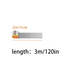 Waterproof Aluminum Butyl Rubber Tape for Pipe Roof Leak Window Seal