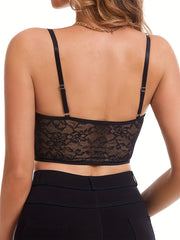 Lace Push Up Bra & Corset Set