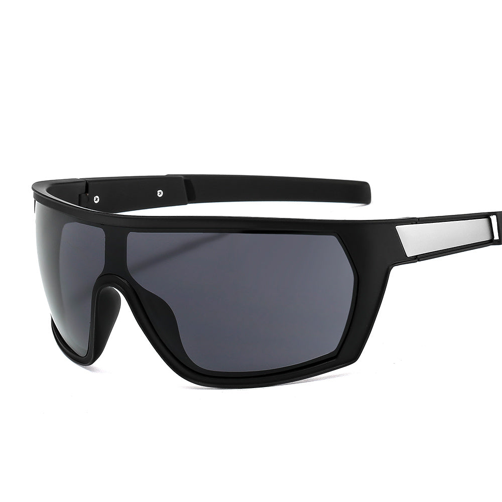 Sports Anti-UV One Piece Sunglasses for Cycling Mountaineering