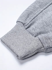 Girls Smile Embroidered Sweatpants Bow Front Baggy Fit