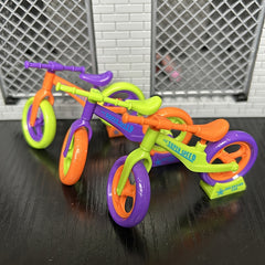 Radish Bicycle Toy Mini Assembled Bicycle Decoration Toy Bag Key Chain Gift
