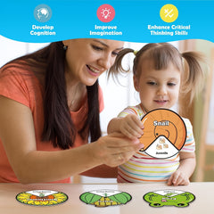 Kids Felt Lifecycle Toys - Educational Tools for ECD