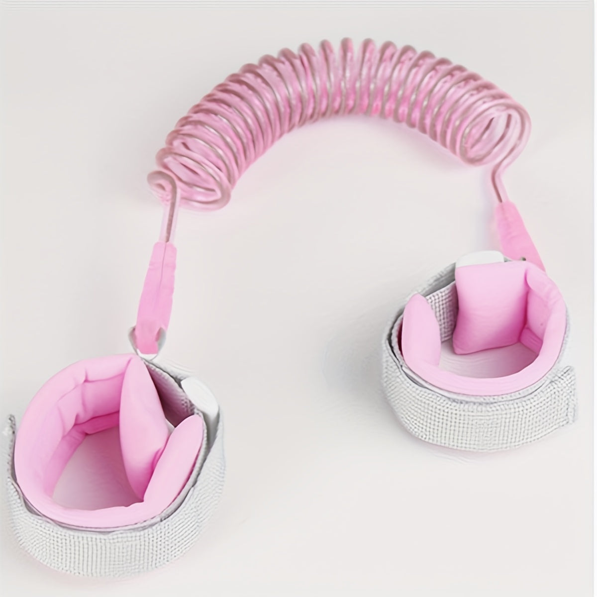 Toddler Pink Anti-lost Bracelet Spring Leash Safety Wrist Link