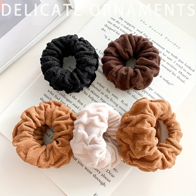 3pcs Elastic Hair Tie Ponytail Holders Scrunchies Hair Accessories