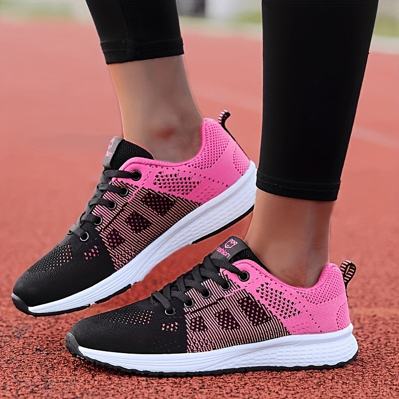 Women's Lightweight Lace Up Casual Sneakers