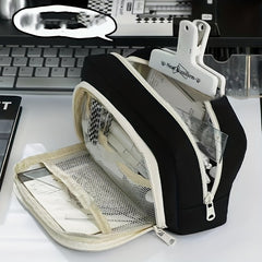 Panda Large Capacity Pencil Case for School Students