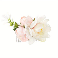 Large Flower Hair Comb Insert Comb Non-slip Hair Accessory