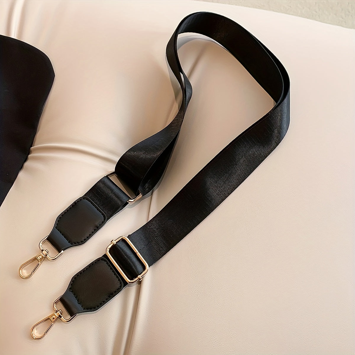 Solid Wide Bag Strap Adjustable Replaceable Travel Accessory