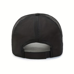 Men's Fishing Hat Peaked Cap Breathable Baseball Cap Sun Hat