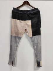 Colorblock Random Print High Rise Leggings