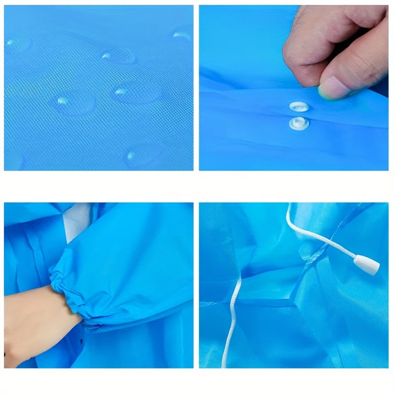 1pc Disposable Raincoat Portable Thickened Men's And Women's Raincoat